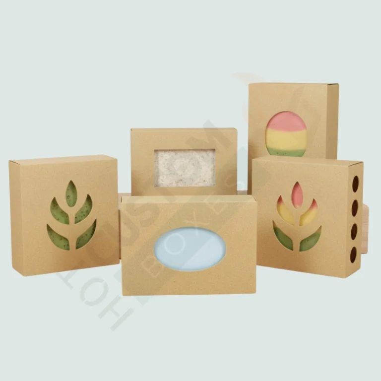 Kraft Soap Boxes with Oval Window - Custom Soap Boxes (2)