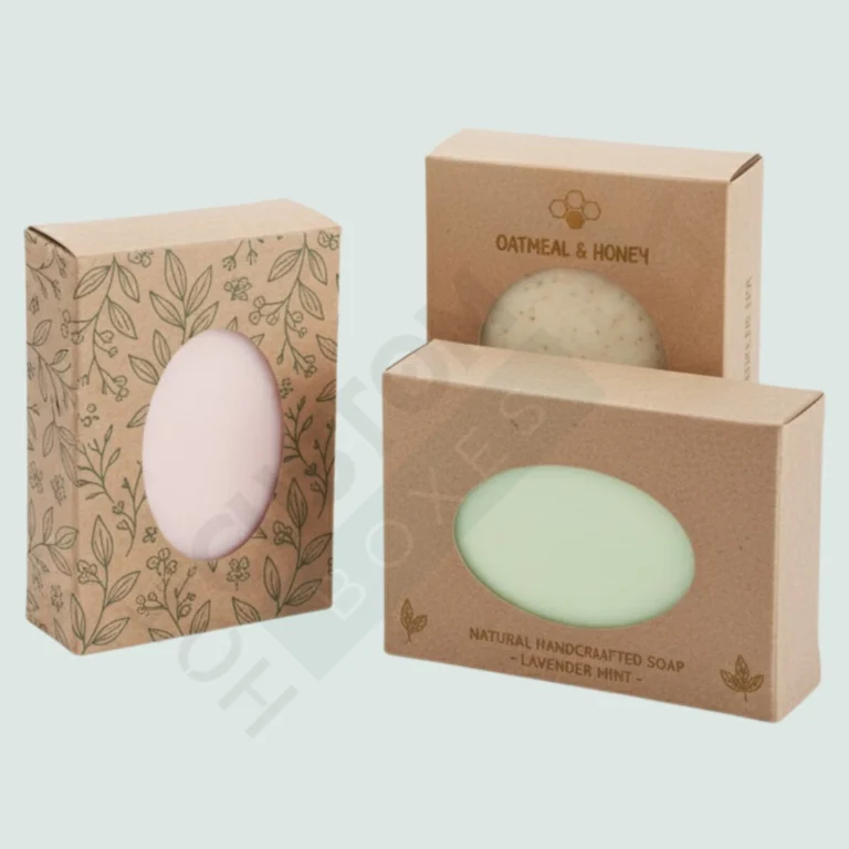 Kraft Soap Boxes with Oval Window - Custom Soap Boxes (3)