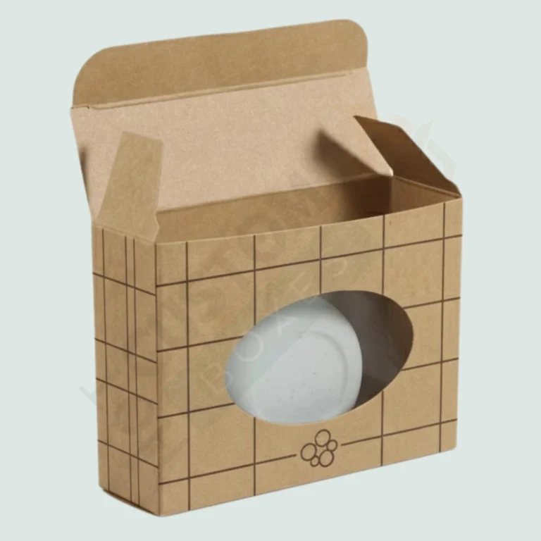 Kraft Soap Boxes with Oval Window - Custom Soap Boxes (4)