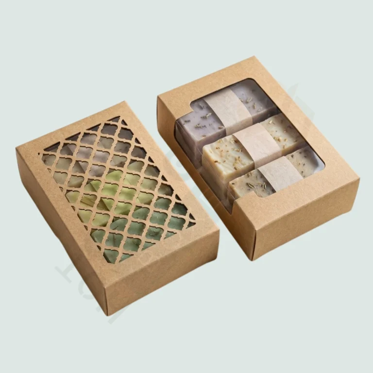 Kraft Soap Boxes with Top Window - Custom Soap Boxes (2)