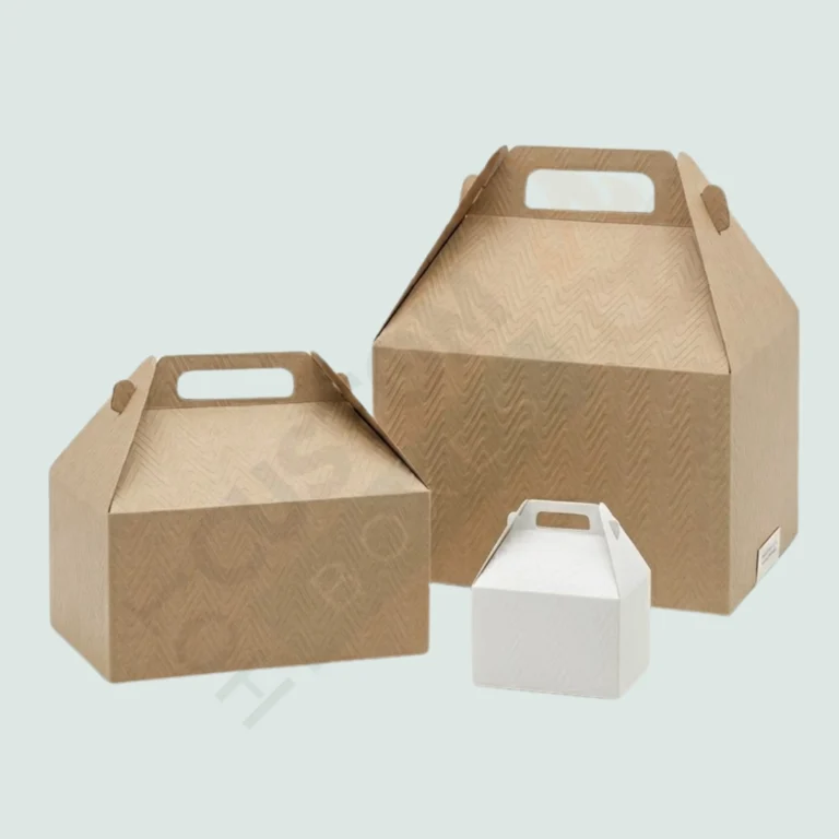 Kraft & White Gable Boxes - Custom Gable Boxes (2)
