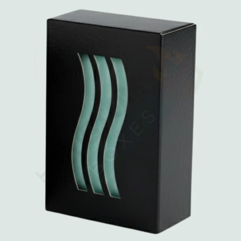 Large Black Soap Boxes with Wave Window - Custom Soap Boxes (3)