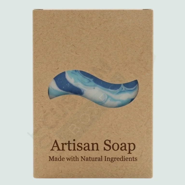 Large Kraft Soap Boxes with Wave Window - Custom Soap Boxes (4)