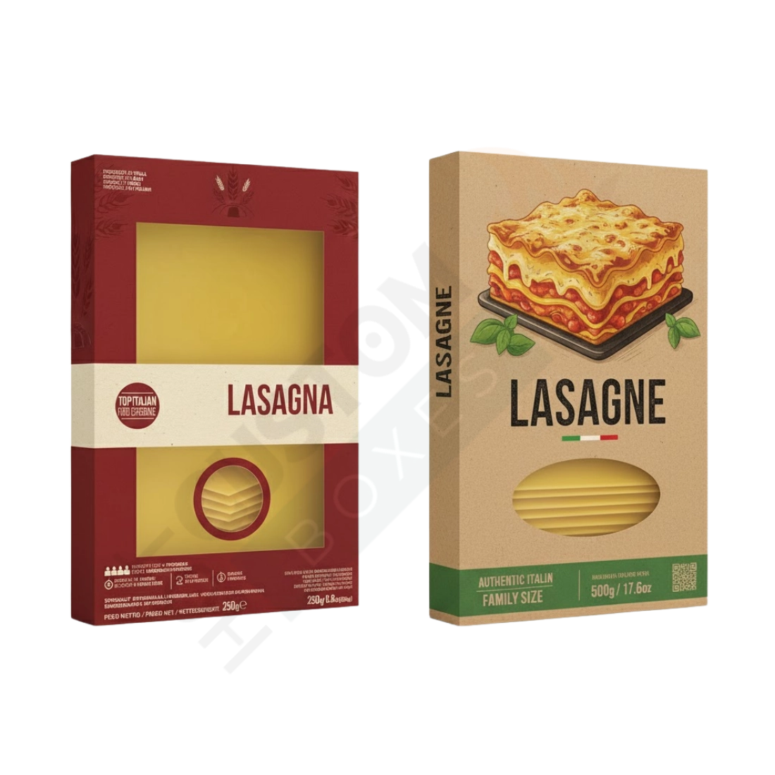 Lasagna Boxes - Food Packaging