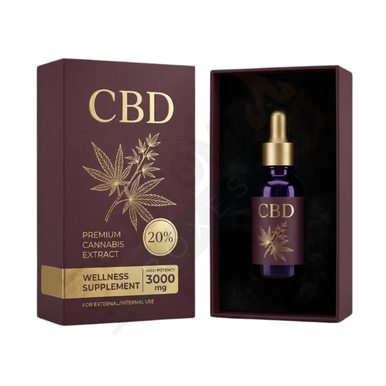 Magnetic CBD Product Boxes - Magnetic Boxes