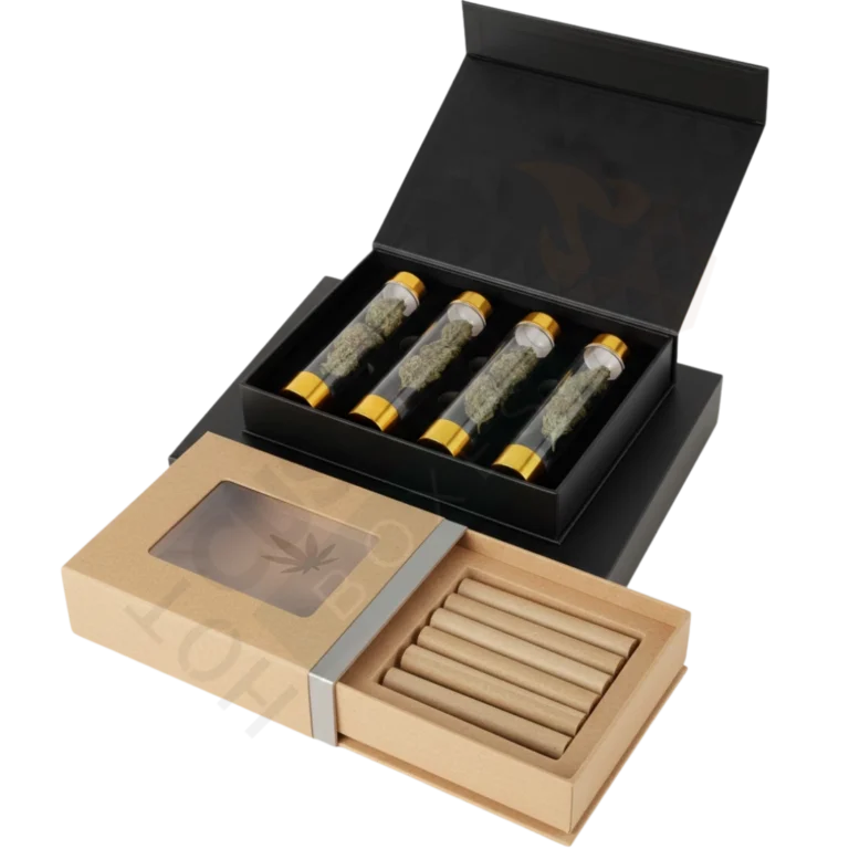 Magnetic Pre-Roll Packaging Boxes - Magnetic Boxes