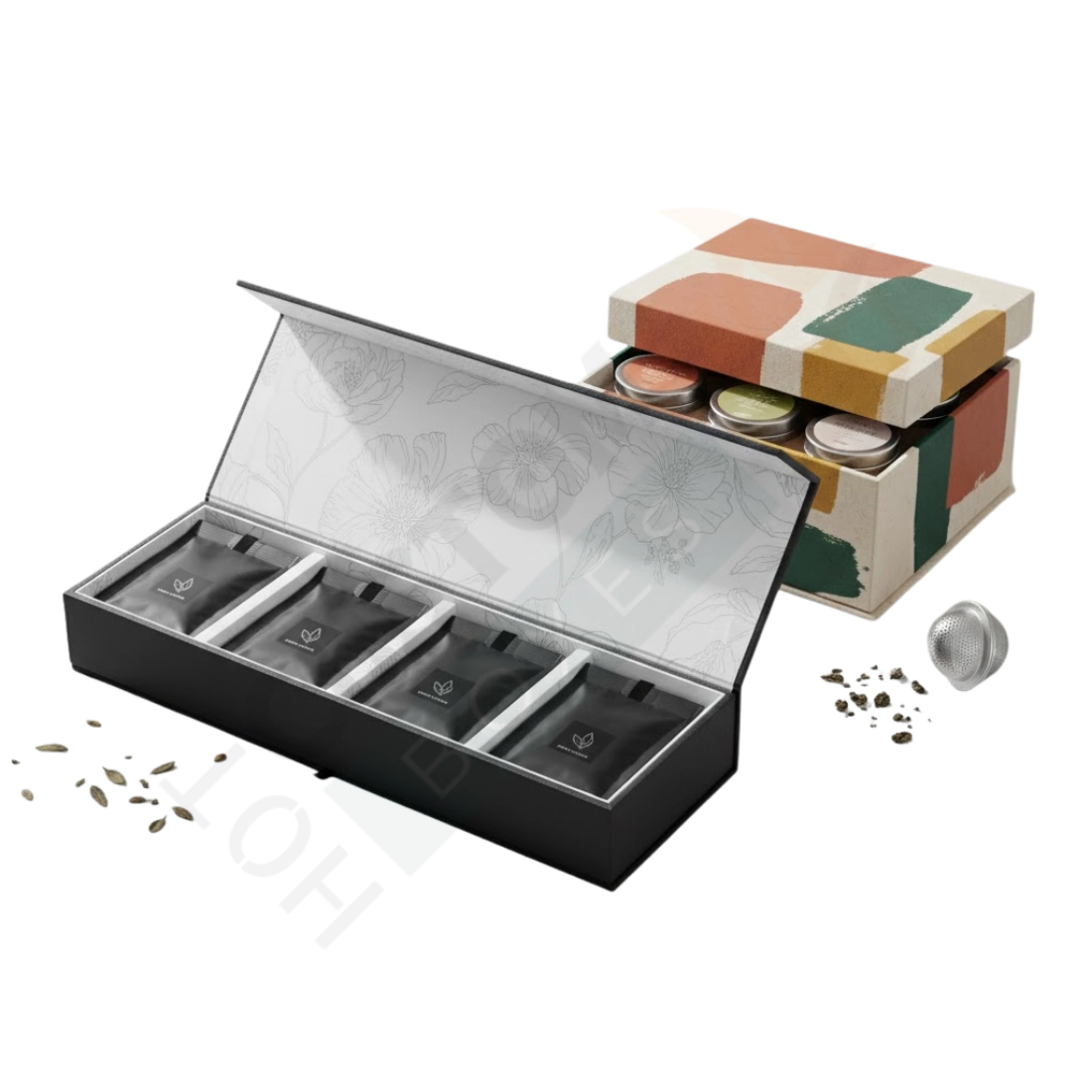 Magnetic Tea Packaging Boxes - Magnetic Boxes