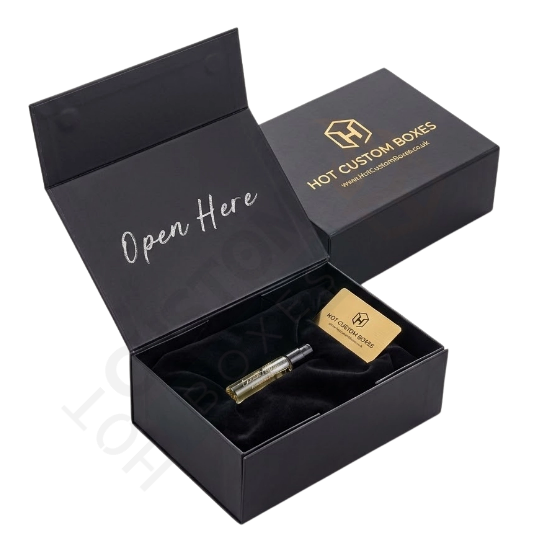 Matte Black Boxes - Custom Rigid Boxes