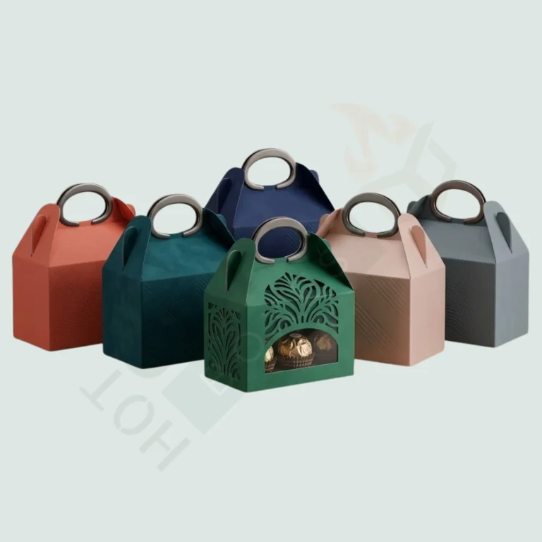 Matte Colored Gable Gift Boxes - Custom Gable Boxes (3)