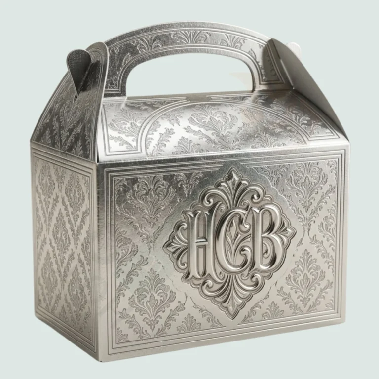 Metallic Gable Gift Boxes - Custom Gable Boxes (2)