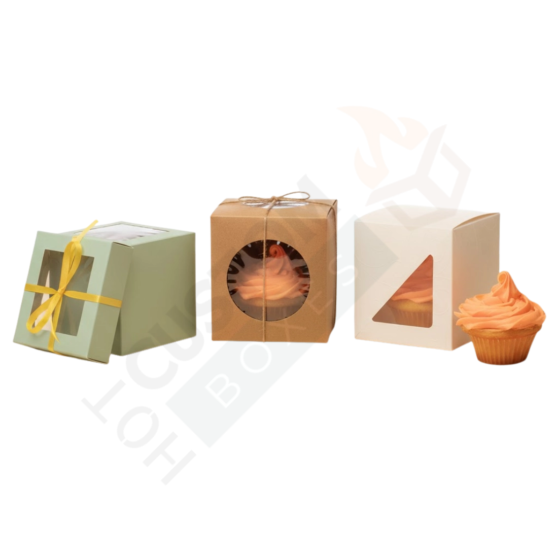 Mini Cupcake Boxes - Custom Bakery Boxes