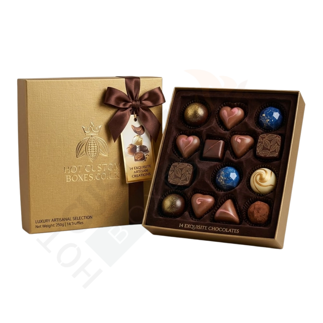 Rigid Chocolate Boxes - Custom Rigid Boxes