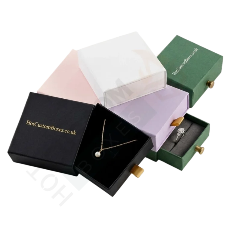 Rigid Jewelry Boxes - Custom Rigid Boxes