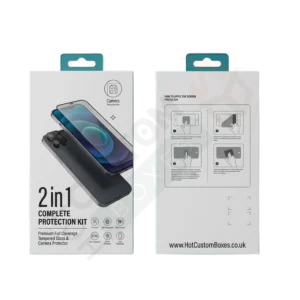 Screen Protector Packaging - Custom Electronics Boxes