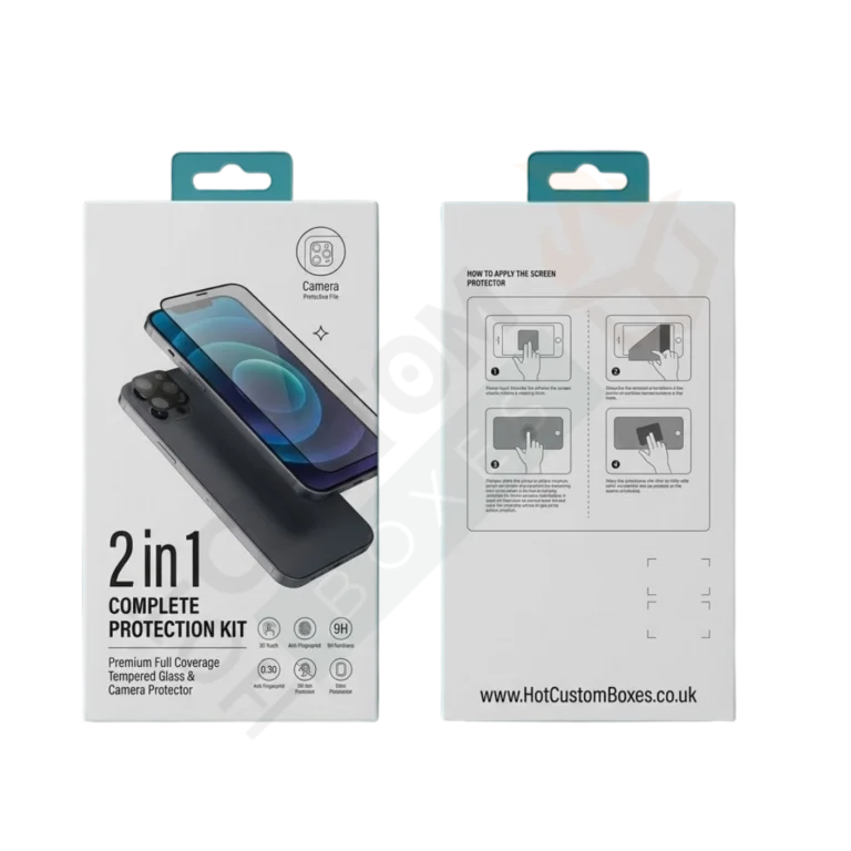 Screen Protector Packaging - Custom Electronics Boxes