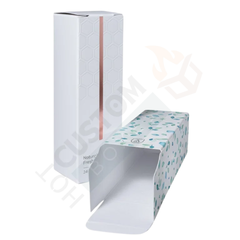 White Roll-on Boxes - Custom Soap Boxes