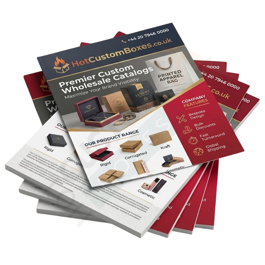 Custom Wholesale Catalogs - Custom Stationery Boxes