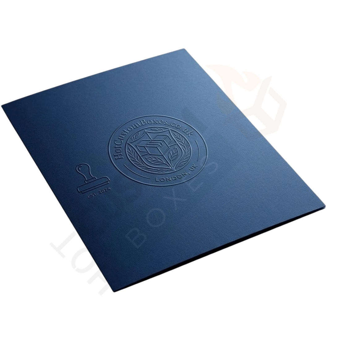 Embossed Folders - Custom Stationery Boxes