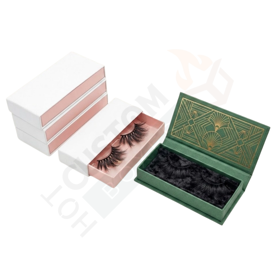 Eye Lash Boxes - Custom Cosmetic Packaging