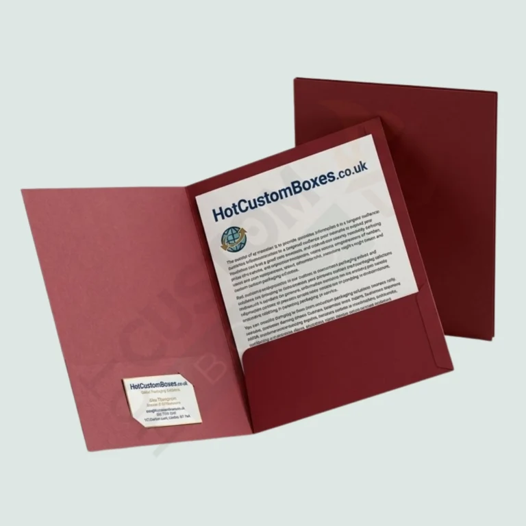File Folders - Custom Stationery Boxes