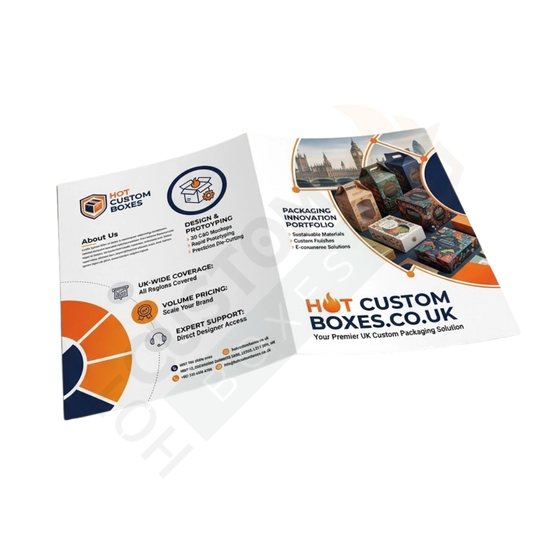 Folders Printing - Custom Stationery Boxes