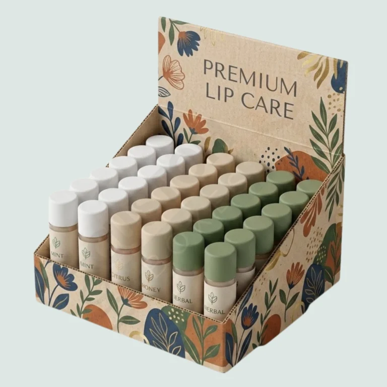Lip Balm Display Boxes - Custom Cosmetic Packaging