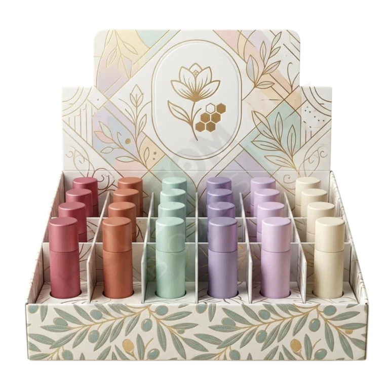 Lip Balm Display Boxes - Custom Cosmetic Packaging