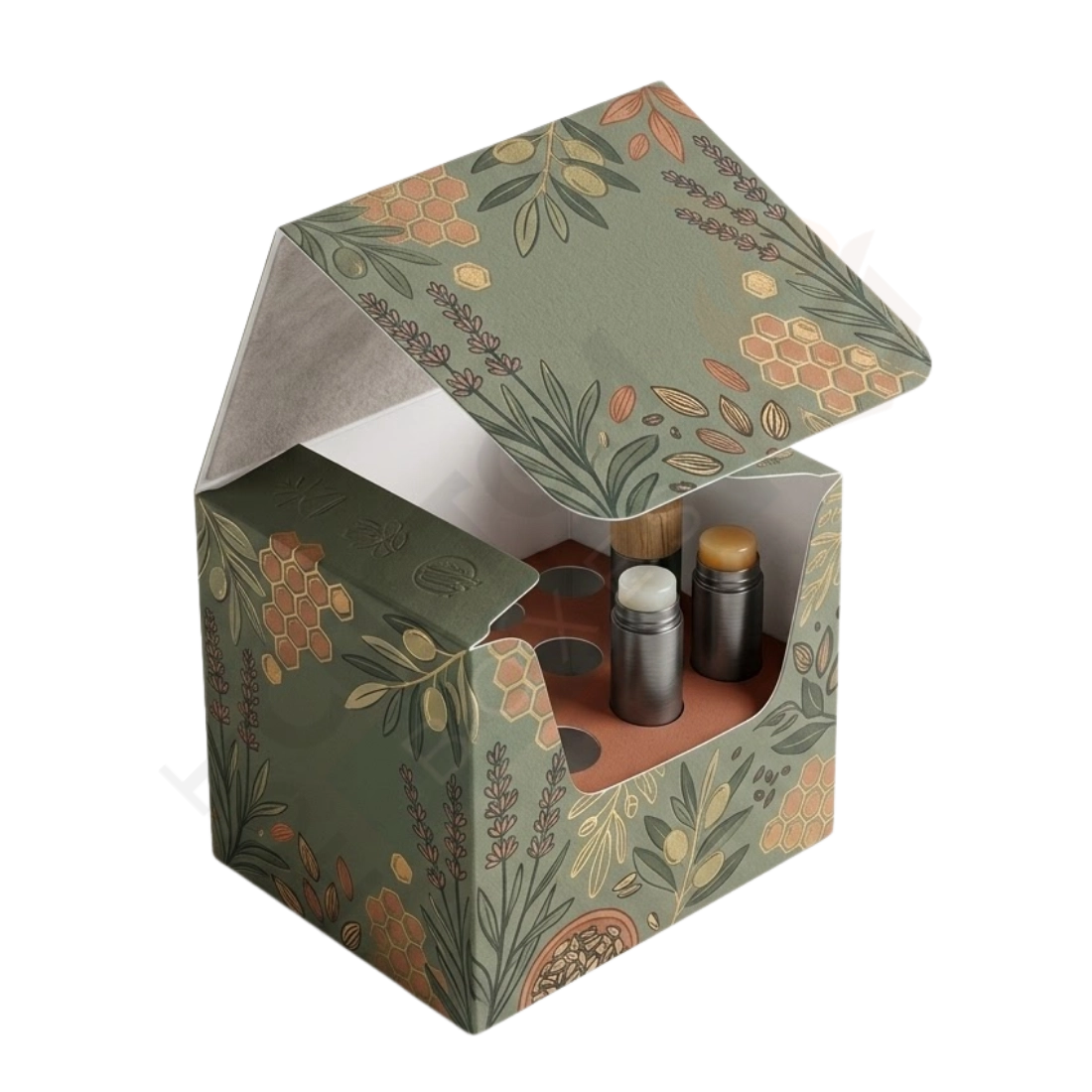 Lip Balm Packaging - Custom Cosmetic Packaging - Watermark