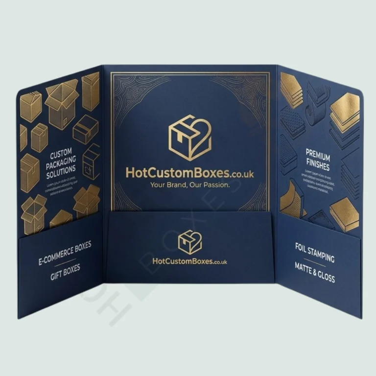 Tri-Panel Folders - Custom Stationery Boxes (3)