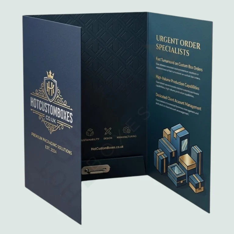 Tri-Panel Folders - Custom Stationery Boxes (5)