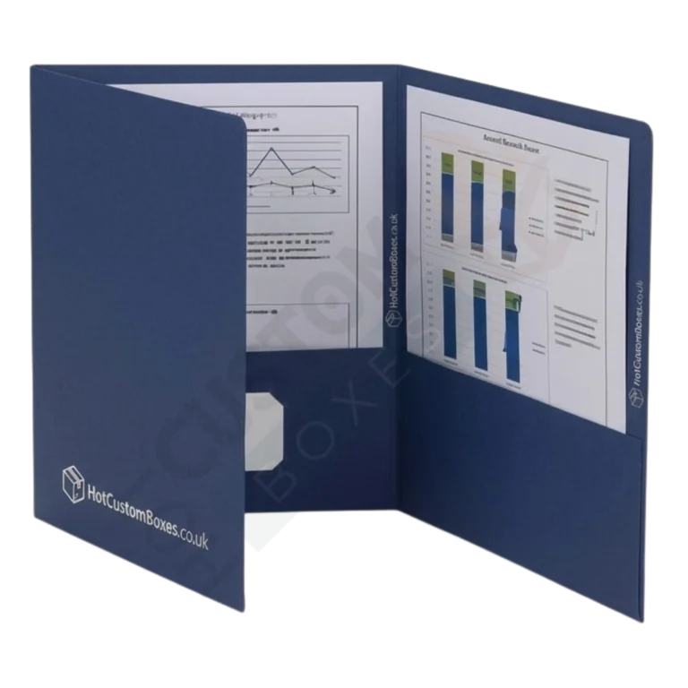 Tri-Panel Folders - Custom Stationery Boxes