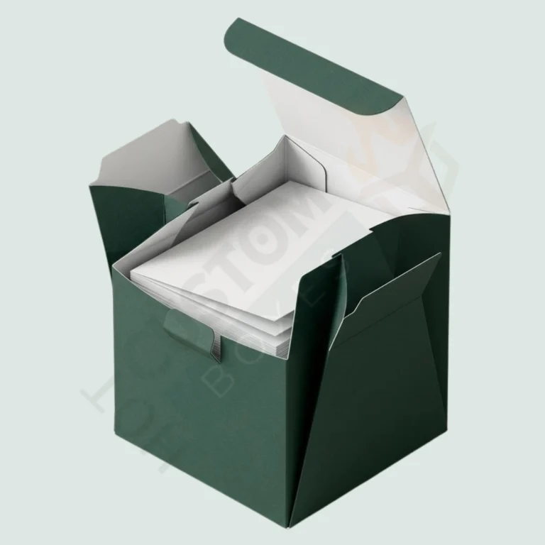 Tuck with Bellow Dust Flap Lock - Custom Bottom Closure Boxes (3)